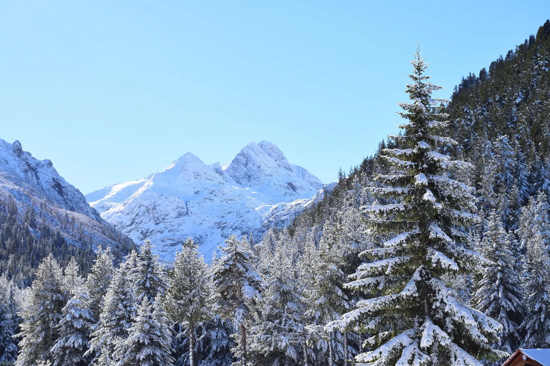 Malyovitsa Peak in winter